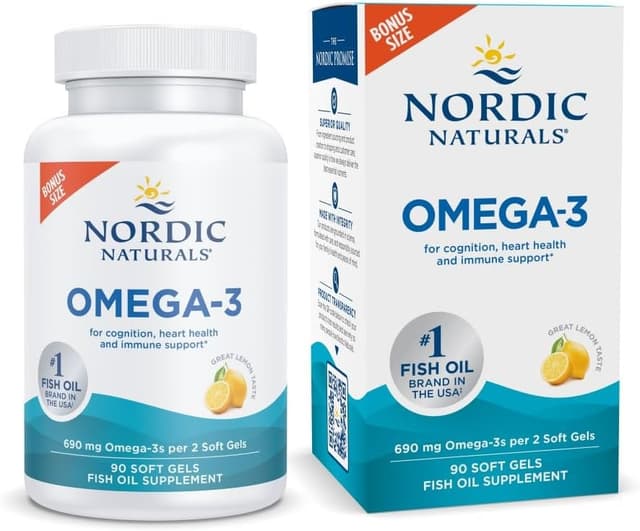 Nordic Naturals Omega-3 Fish Oil Soft Gels