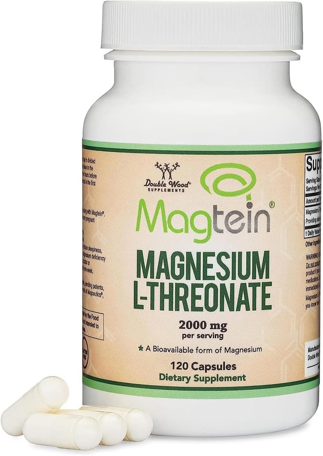 Double Wood Supplements Magnesium L-Threonate Capsules