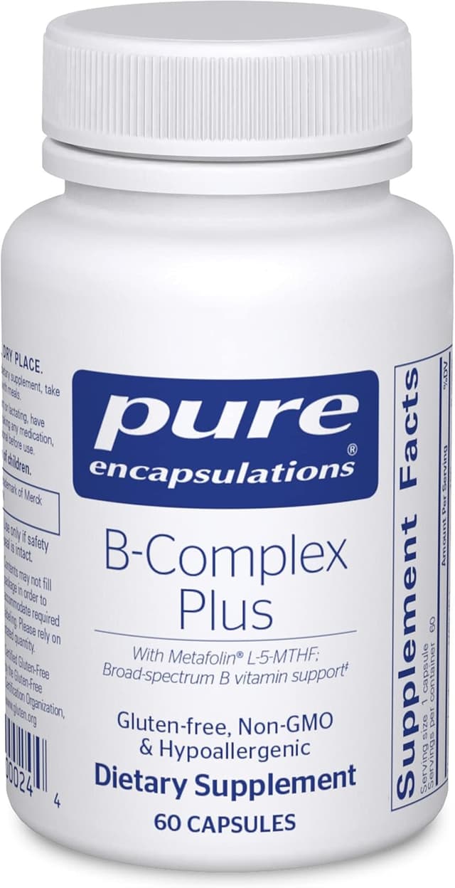 Pure Encapsulations B-Complex Plus with Metafolin